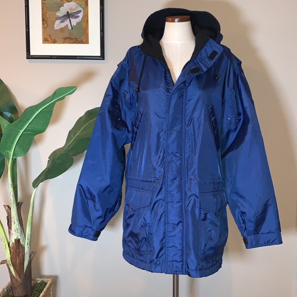 Yukon Trail Outerwear Adventure 3/4 Length Mens Jacket, Blue, Size XL